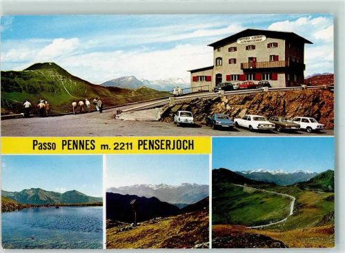 Penserjochhaus Passo Pennes Hüttenstempel