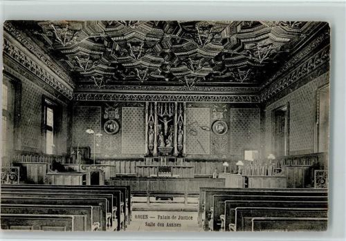 Rouen Palais de Justice - Salle des Assises AK