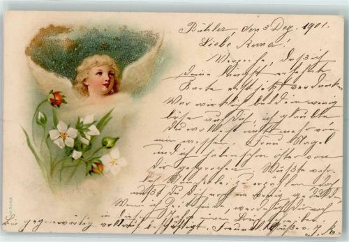 1901 mit Glasperlenauflage
