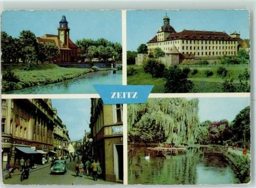 Zeitz Schloß Moritzburg Kirche Weiße Elster