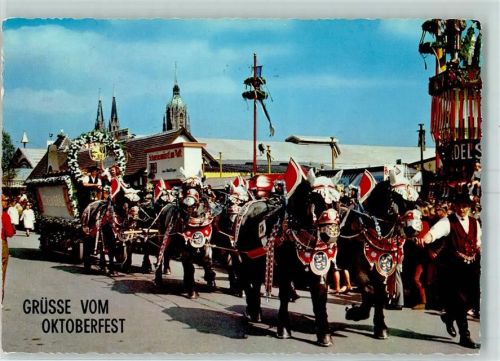 München Oktoberfest Festumzugswagen