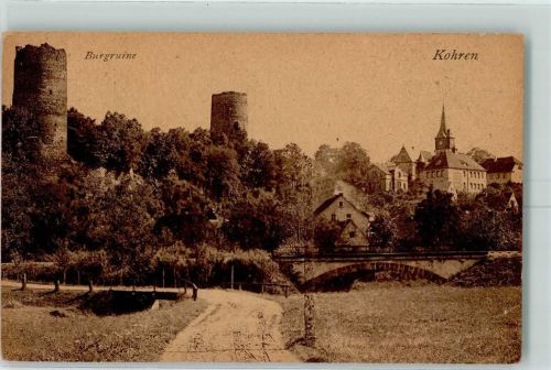 Kohren-Sahlis Burgruine