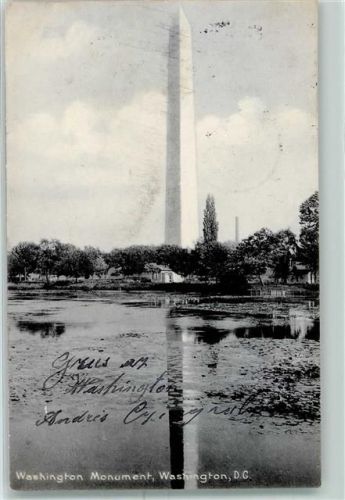 Washington D.C. 1905 Denkmal Washington Monument