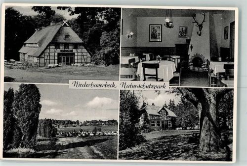 Niederhaverbeck Gasthaus Heidekrug Innenansicht Gästehaus Eikhof Naturschutzpark