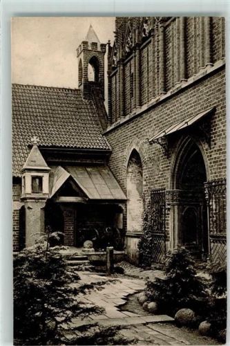 Marienburg 1940 - 1950 Eingang zur St. Annen Kapelle AK