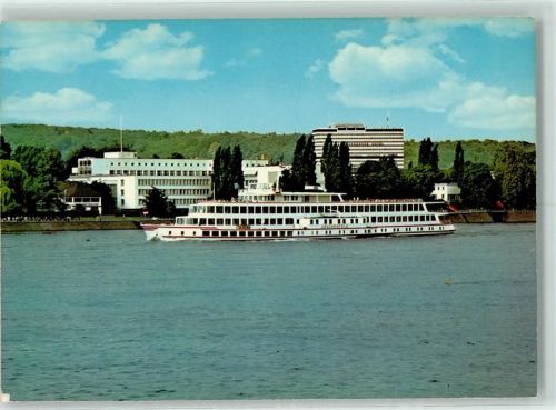 Bonn Bundeshaus Schiff Drachenfels