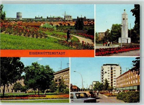 Eisenhüttenstadt Am Rosenhügel Platz d. Deutsch-Sowjetischen Freundschaft Leninallee