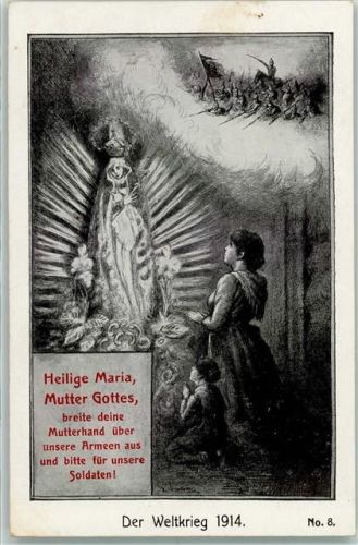 1914 WK I Maria Mutter Gottes schütze unsere Armee AK