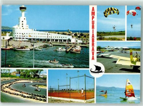 Ampuriabrava Tennis Gocart Fallschirmspringe Surfen