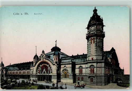 Köln Altstadt-Nord 103 1913 Bahnhof