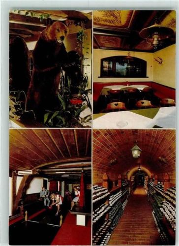 Schlingen Gasthaus Jagdhof Bär Weinkeller Kegelbahn