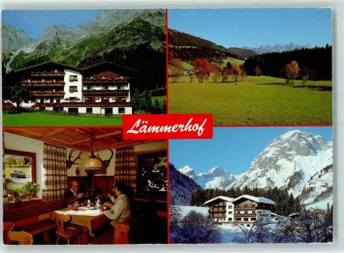 Annaberg Alpengasthaus Lämmerhof Lungötz