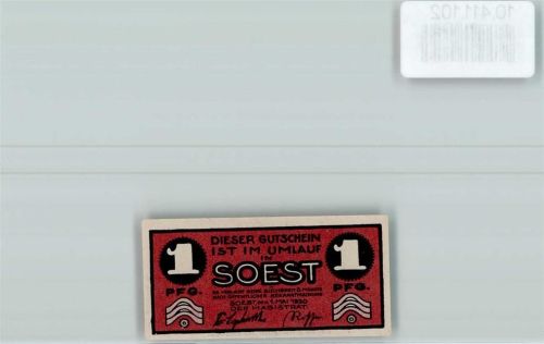 Soest Notgeld