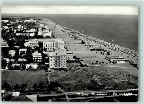 Melzo Milano Marittima La spiaggia Strand