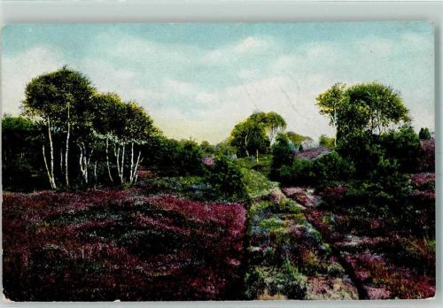 Undeloh Lüneburger Heide Bahnpoststempel