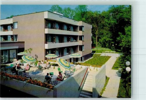 Bad Bellingen Sanatorium Sankt Marien Kaffee Terrasse