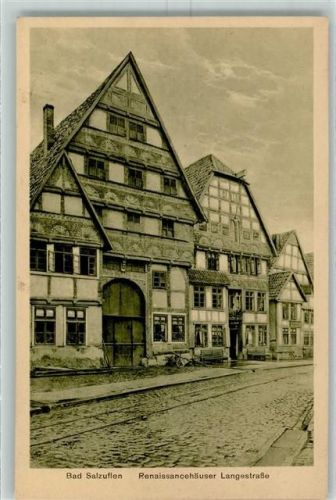 Bad Salzuflen Renaissancehäuser Langestraße
