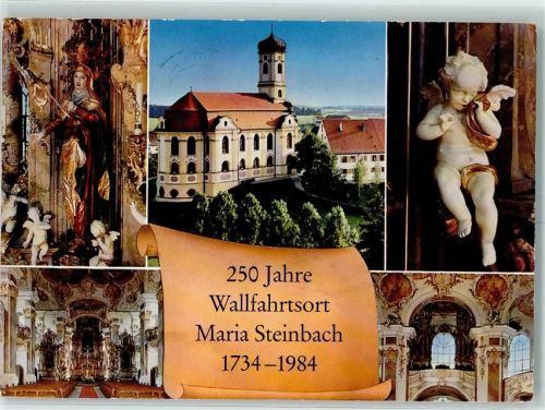Maria Steinbach Kreuz- und Marienwallfahrtskirche Innenansicht Putten