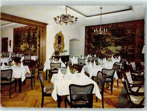 Attendorn Gasthaus Burg Schnellenberg Speisesaal