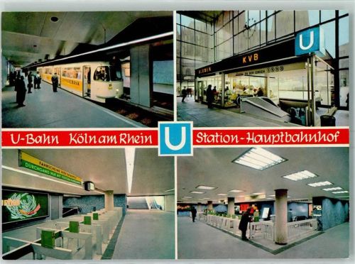 Köln Altstadt-Nord 103 U-Bahn Hauptbahnhof