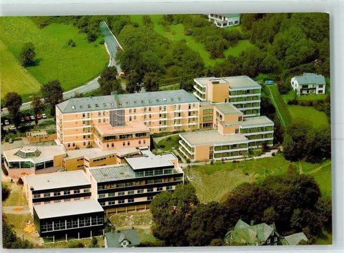 Bad Laasphe Schloßbergsanatorium Fliegeraufnahme