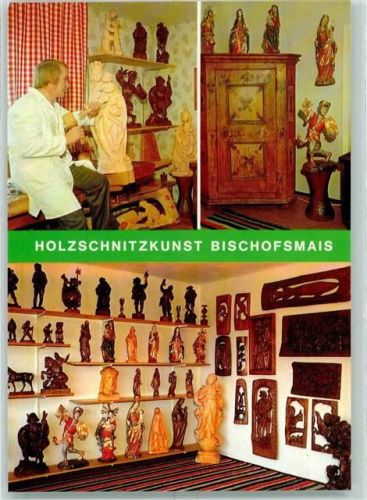 Bischofsmais Holzschnitzer WerkstattAusstellungsraum