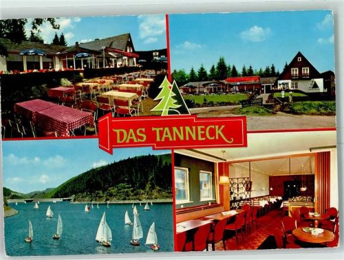 Schulenberg Gasthaus Das Tanneck Innenansicht Segelboote
