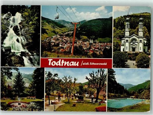 Todtnau Sessellift Wasserfall Freibad Mini Golf
