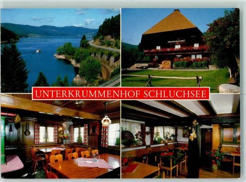 Schluchsee Gasthaus Unterkrummenhof Innenansicht