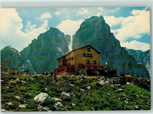 Madonna di Campiglio Hüttenstempel Mari Alberto