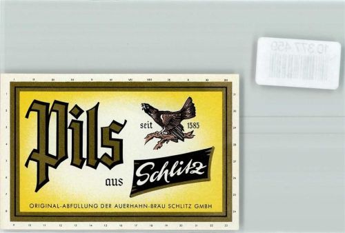 Schlitz Pils Auerhahn-Bräu