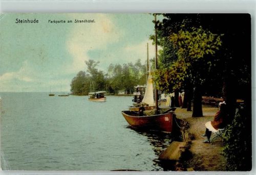 Steinhude Parkpartie am Strand hotel