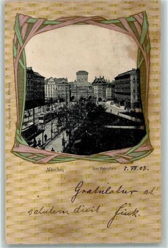 München 1903 Isarthorplatz