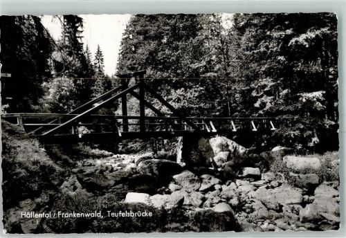 95119 W8674 Naila - Höllental Frankenwald Teufelsbrücke
