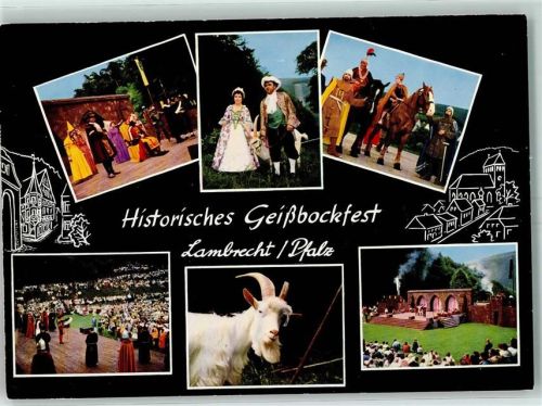 Lamprecht Historisches Geißbockfest Hist. Trachten Umzüge Geißbock