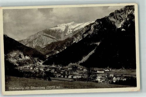 Hirschwang Schneeberg
