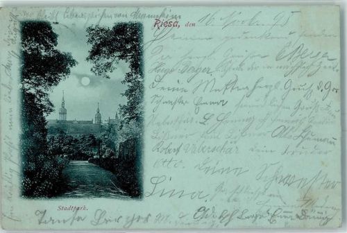 Riesa 1898 Stadtpark