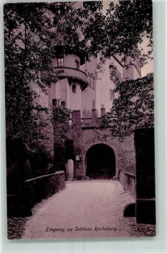 Lunzenau Eingang Schloss Rochsburg