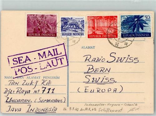 Bern Destination von Indonesien nach Ungarn in die Schweiz