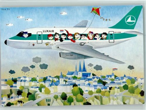 Werbung Luxair AK