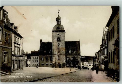 Querfurt Marktplatz Rathaus