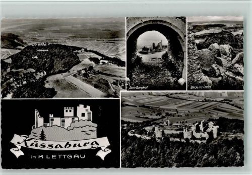 Klettgau 1957 Küssaburg , sehr gute Erhaltung