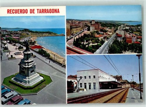 Tarragona Denkmal Bahnhof