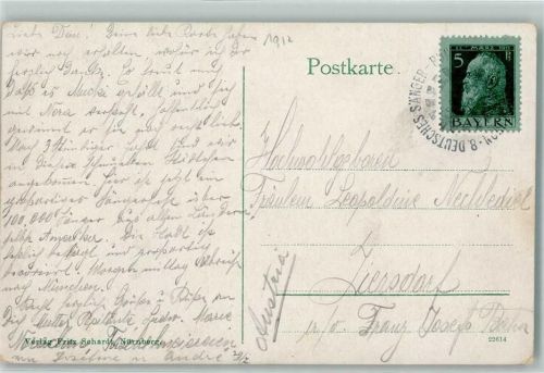 Nürnberg 8. Deutsches Sänger-Bundesfest 1912