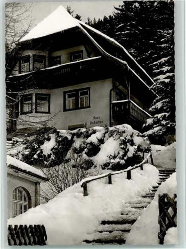 Menzenschwand Pension Haus Hubertus Winteraufnahme