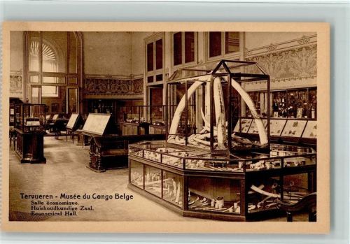 Tervuren Musee du congo Belge , Economical Hall AK