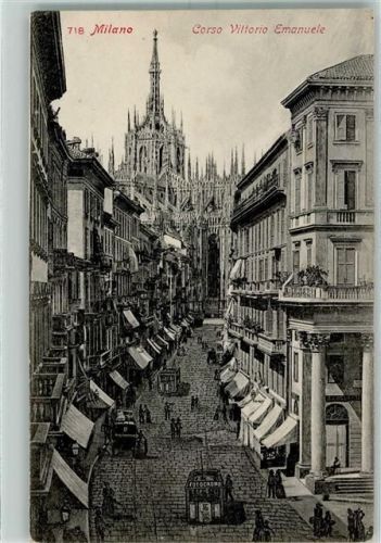 Milano Corso Vittorio Emanuele