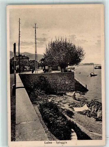 Luino Spiaggia Segelboot