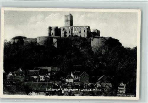 Königstein Schloss Ruine , gute Erhaltung