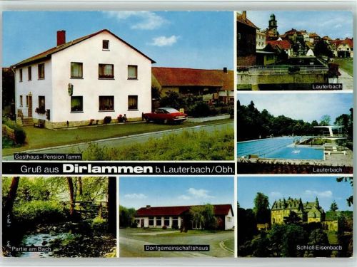 Dirlammen Schloss Eisenach Gasthaus Tamm Dorfgemeinschaftshaus